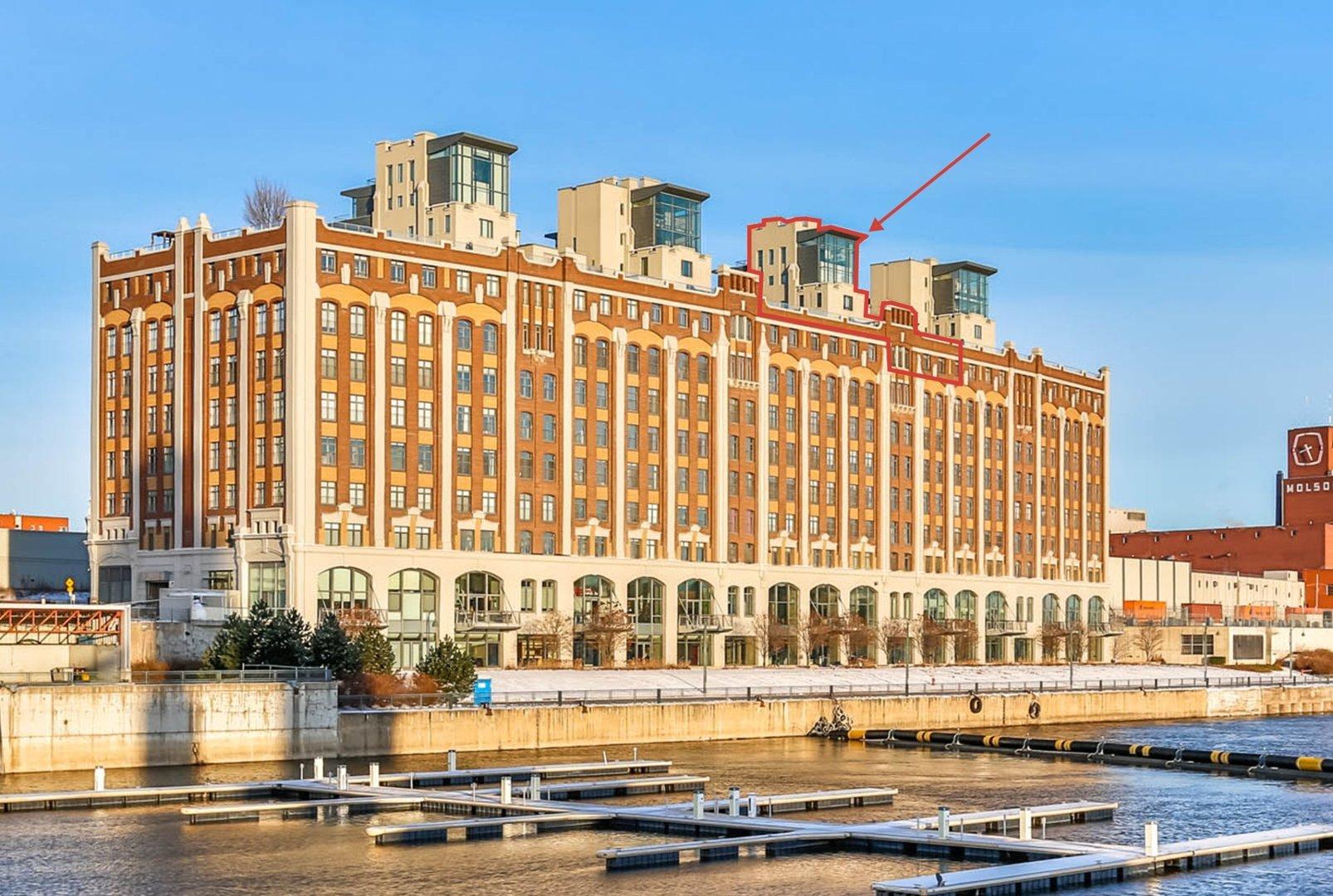 1000 de la Commune on the Old Montreal waterfront